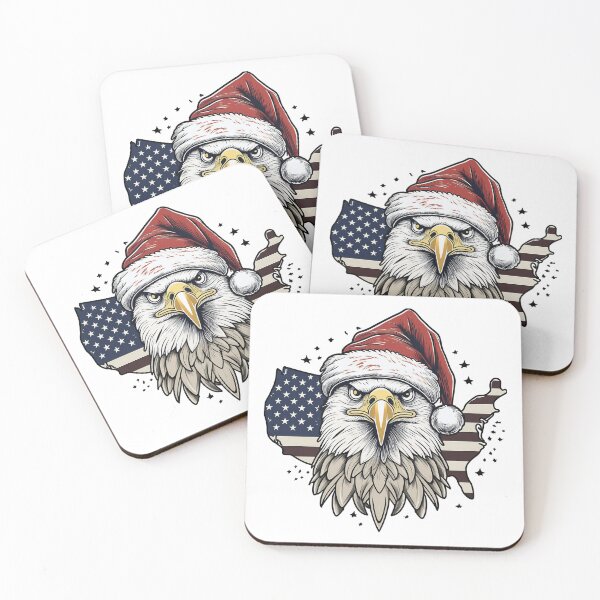Item preview, Christmas American Eagle designed and sold by WildArtistry.