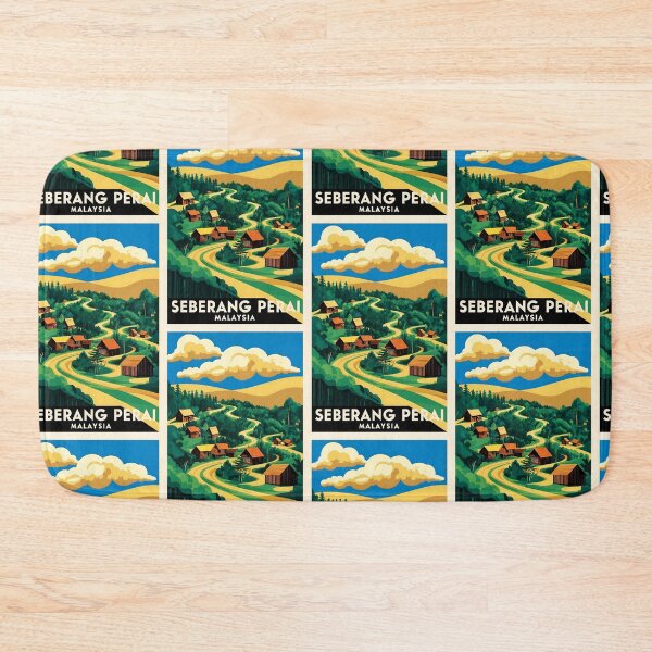 Item preview, Seberang Perai Malaysia Vintage Travel Tourism designed and sold by TravelersGems.