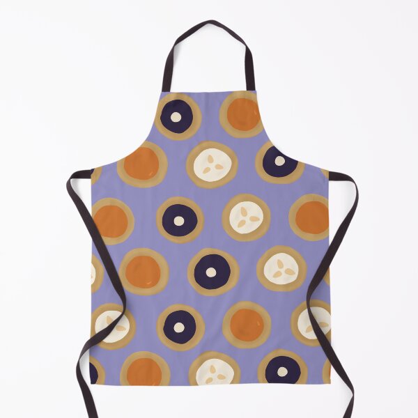 Item preview, Koláčky Pastry Sweets Pattern Colorful and Yummy, Plum designed and sold by Cucurbitavanda.