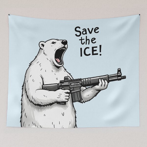 Item preview, save the ice! designed and sold by aliraweb.