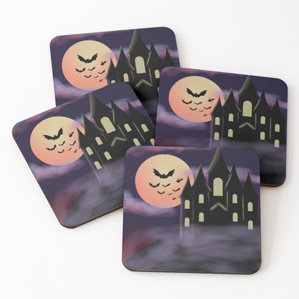 Item preview, Castle with bats designed and sold by LiJoKu.