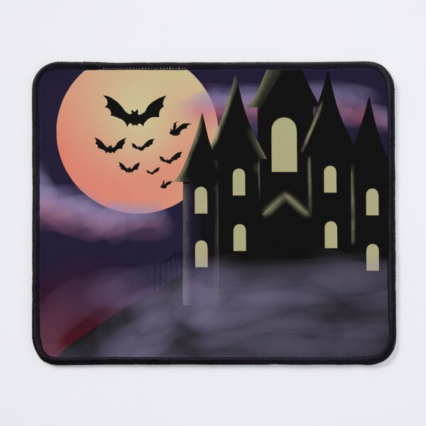 Item preview, Castle with bats designed and sold by LiJoKu.