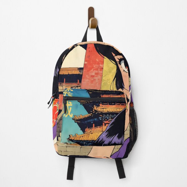 Item preview, Forbidden City Beijing China Retro Anime Girl 80s Vintage Travel designed and sold by Retro-Anime9.
