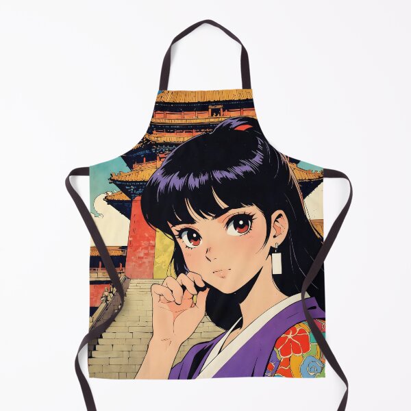 Item preview, Forbidden City Beijing China Retro Anime Girl 80s Vintage Travel designed and sold by Retro-Anime9.