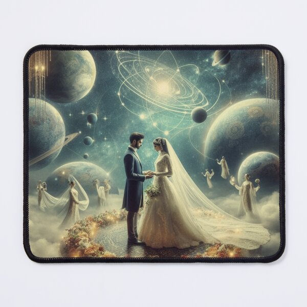 Item preview, Dreamy Wedding Bliss, Love in Space designed and sold by choder61.