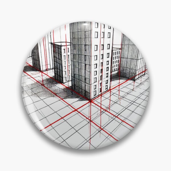 Item preview, Perspective architecture sketch designed and sold by stonart420.