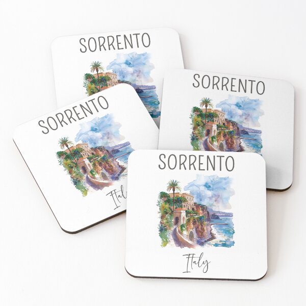 Item preview, A Watercolor Design of Sorrento - Italy  designed and sold by Sketch-Shack.