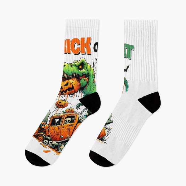 Item preview, DINOSAUR PUNS, TRICK OR TREATS DINO designed and sold by PRINYOS.
