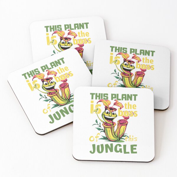 Item preview, Esta planta es la jefa de esta jungla, un señor vibrante y caprichoso, un toque de verde y amarillo en un mundo blanco. designed and sold by SplashTastic.