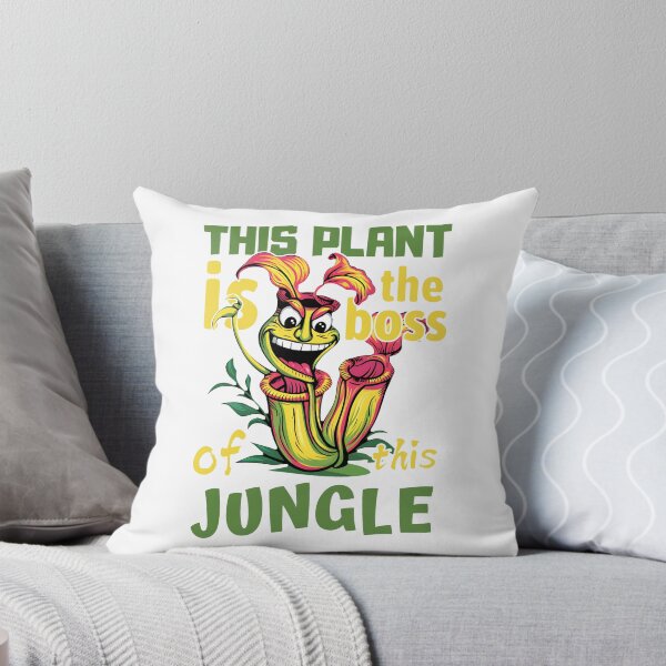 Item preview, Esta planta es la jefa de esta jungla, un señor vibrante y caprichoso, un toque de verde y amarillo en un mundo blanco. designed and sold by SplashTastic.
