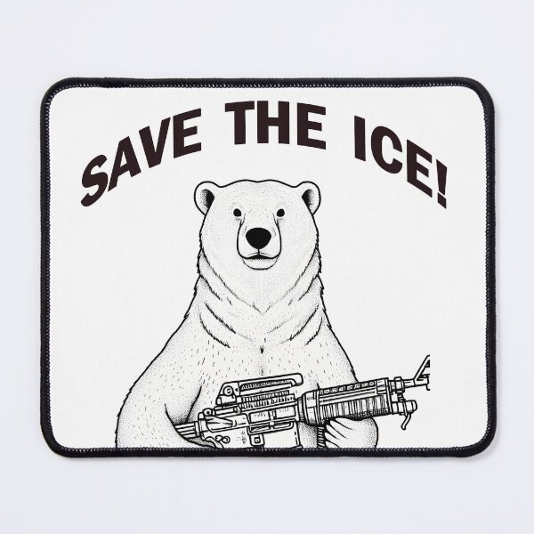 Item preview, polar beas SAVE THE ICE designed and sold by aliraweb.