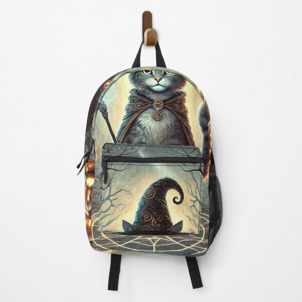 Item preview, Cat wizard performs Halloween magic designed and sold by Purpleflex.