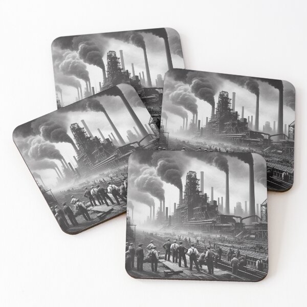 Item preview, Steel and Smoke Industrial Revolution designed and sold by crazirious.