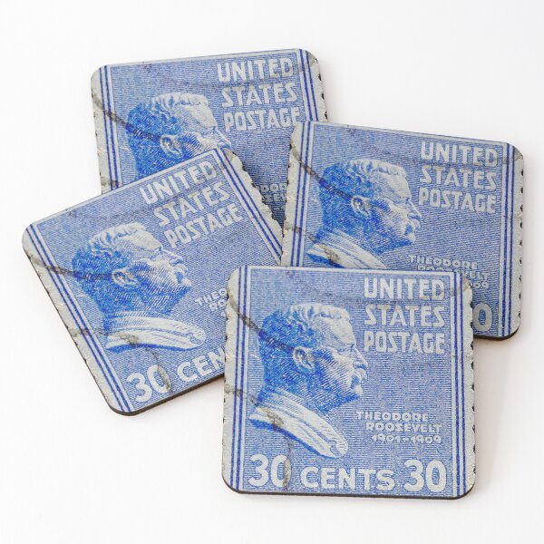 Item preview, Postage stamp of Theodore Roosevelt designed and sold by Photopat.