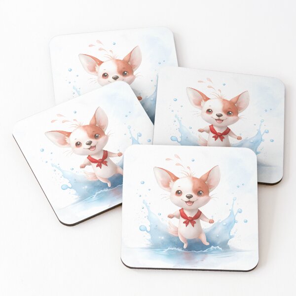 Item preview, Cute chihuahua dog playing designed and sold by AhArtMe.