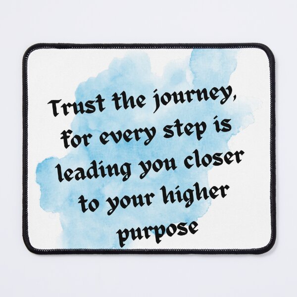 Item preview, Trust the Journey designed and sold by Carrie Ann's Collection.