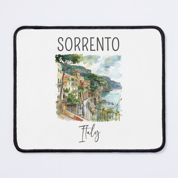 Item preview, A Watercolor Design of Sorrento - Italy designed and sold by Sketch-Shack.