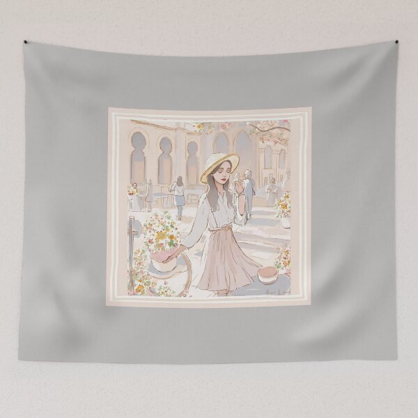 Item preview, Romantic Pastel Walk designed and sold by AmuraLumina.