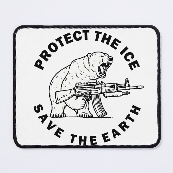 Item preview, protect the ice ,save the earth designed and sold by aliraweb.