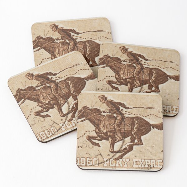 Item preview, Pony Express commemoration postage stamp designed and sold by Photopat.