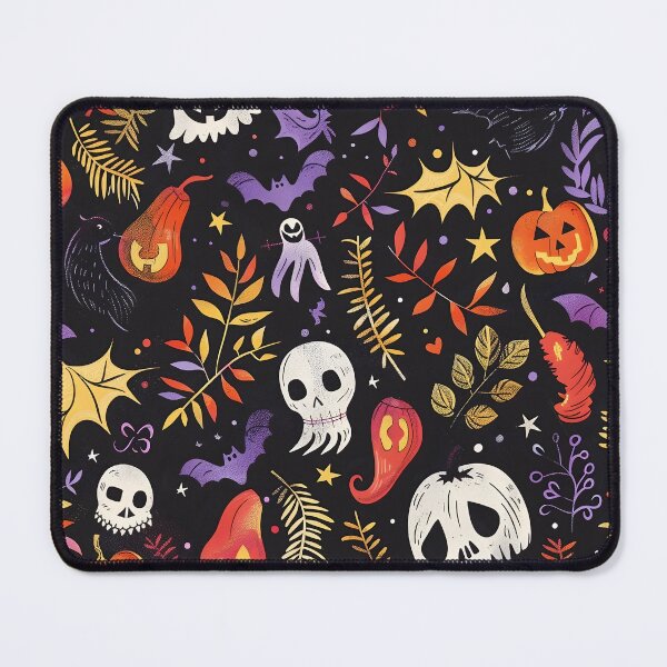 Item preview, Cute Pumpkin and Skull Pattern designed and sold by dcrc.