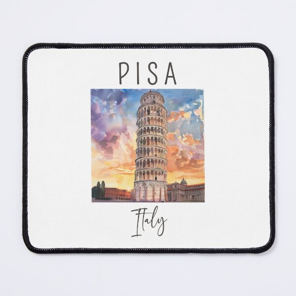 Item preview, A Watercolor Design of Pisa - Italy  designed and sold by Sketch-Shack.