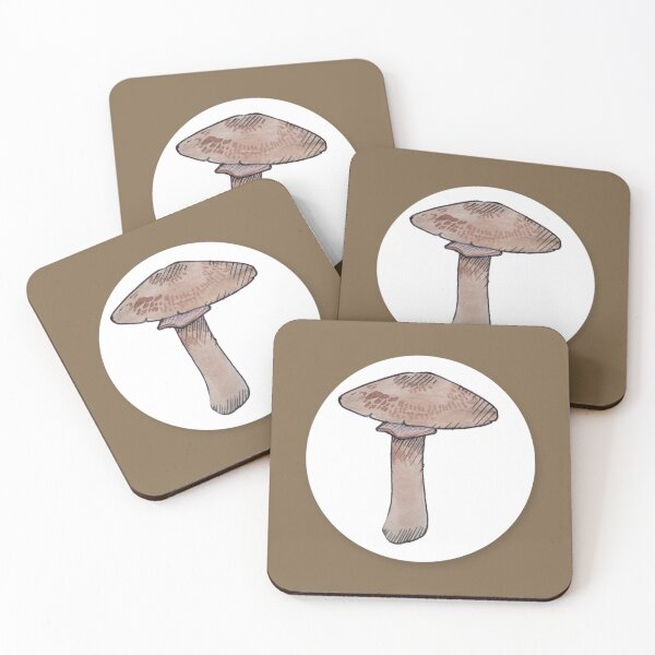 Item preview, Wood Mushroom (Agaricus Sylvicola) designed and sold by DeadBotanist.
