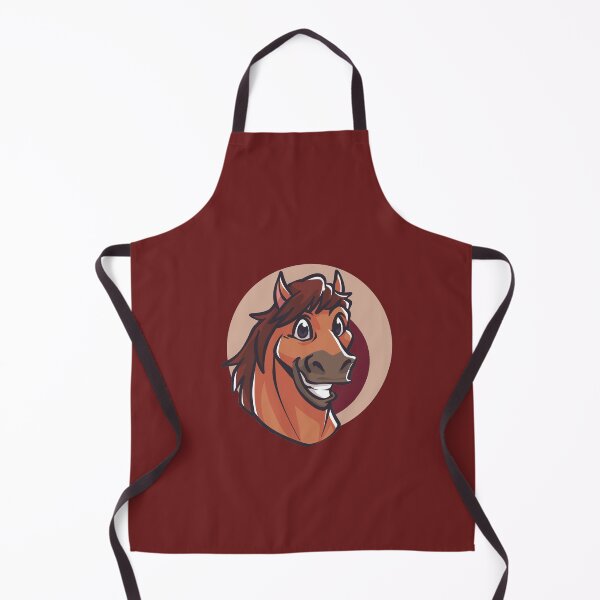 Item preview, Laughing Cartoon Horse Full of Joy designed and sold by nada-art.