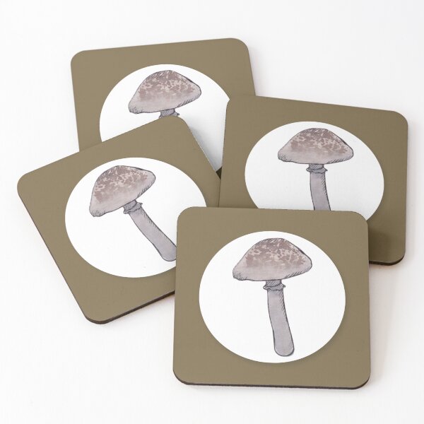 Item preview, Inky Mushroom (Agaricus Moelleri ) designed and sold by DeadBotanist.