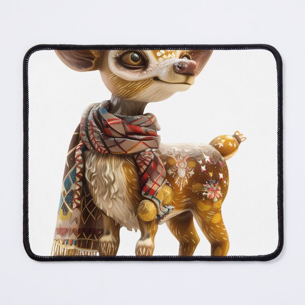 Item preview, Christmas Deer - Cute Reindeer with Scarf designed and sold by Virginiia89.