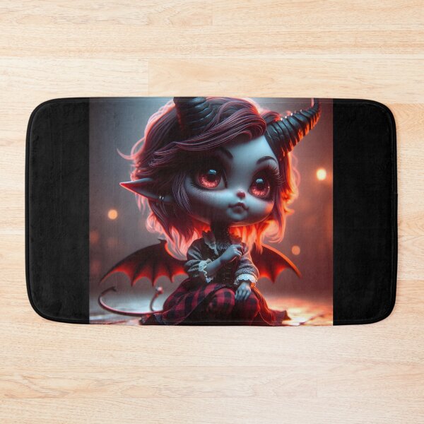 Item preview, Little Demon Chibi Girl designed and sold by GalleryBrisArt.
