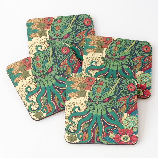 Item preview, Japanese Cthulhu Art designed and sold by RayCrimson.