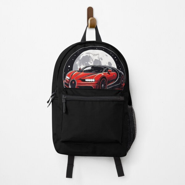 Item preview, Red Bugatti with Full Moon in the Back designed and sold by GeneralDaily.