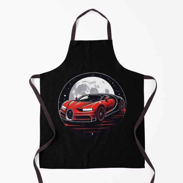 Item preview, Red Bugatti with Full Moon in the Back designed and sold by GeneralDaily.