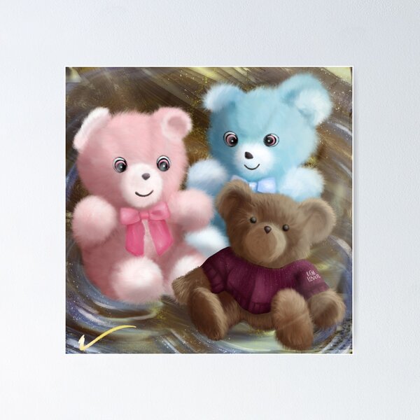 Item preview, Stuffies Portrait designed and sold by MurderKittyComics LLC Studios.
