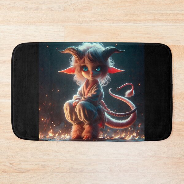 Item preview, Lil Demon Chibi Girl designed and sold by GalleryBrisArt.