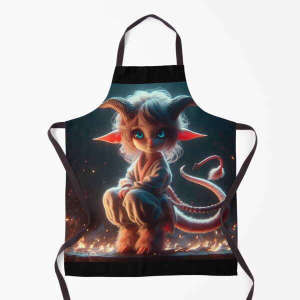 Item preview, Lil Demon Chibi Girl designed and sold by GalleryBrisArt.