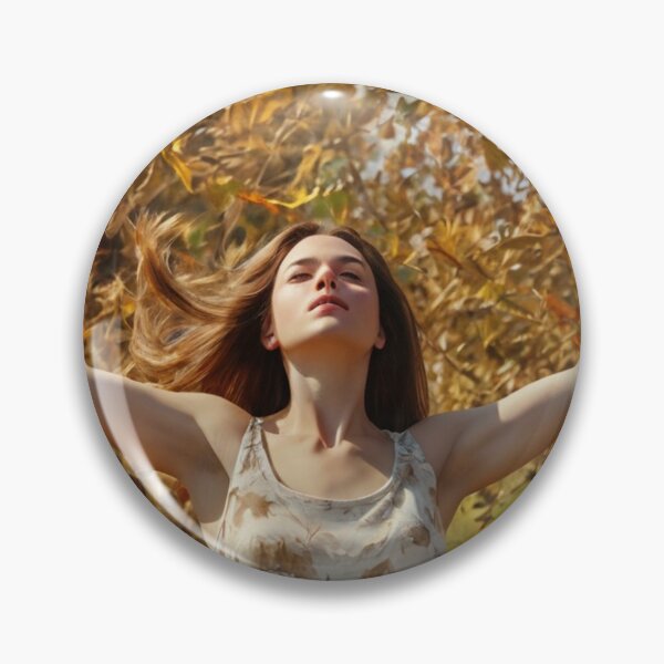 Item preview, Autumnal fall seasonal art of a beautiful woman standing in a corn field after Bougereau designed and sold by Vintage Designs +.