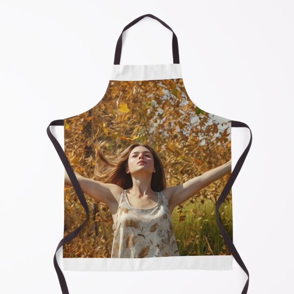 Item preview, Autumnal fall seasonal art of a beautiful woman standing in a corn field after Bougereau designed and sold by Vintage Designs +.