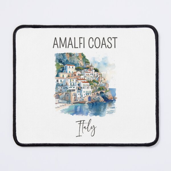 Item preview, A Watercolor Design of Amalfi Coast - Italy designed and sold by Sketch-Shack.
