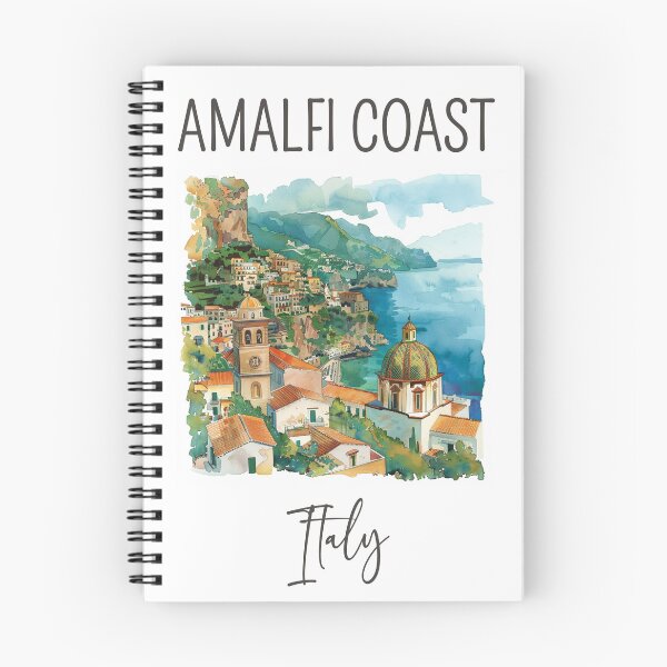 Item preview, A Watercolor Design of Amalfi Coast - Italy  designed and sold by Sketch-Shack.