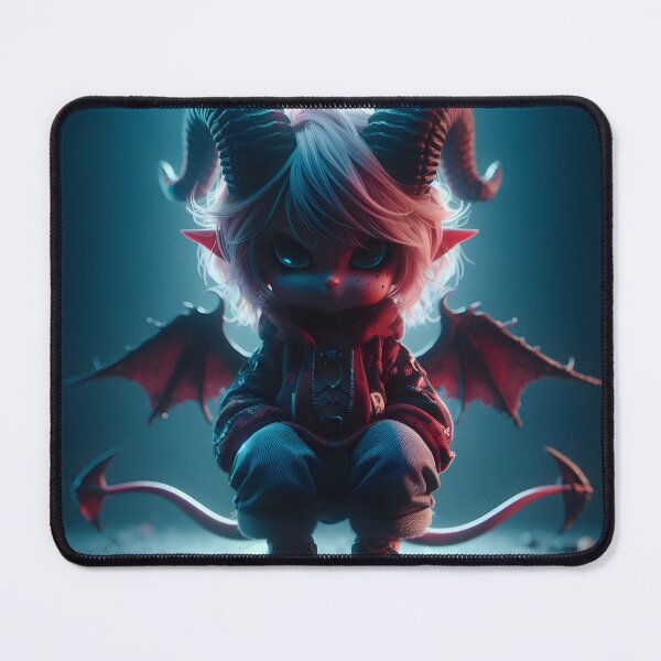 Item preview, Lil Demon Chibi Girl designed and sold by GalleryBrisArt.