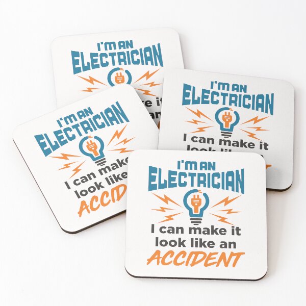 Item preview, Funny Electrician I Can Make It Look Like an Accident designed and sold by jaygo.