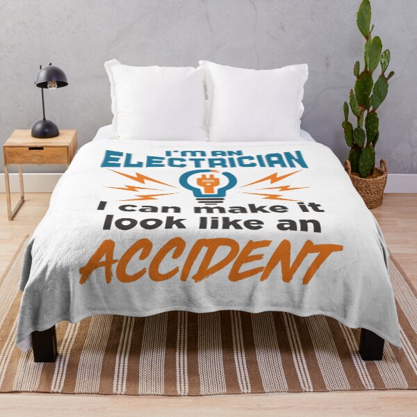 Item preview, Funny Electrician I Can Make It Look Like an Accident designed and sold by jaygo.