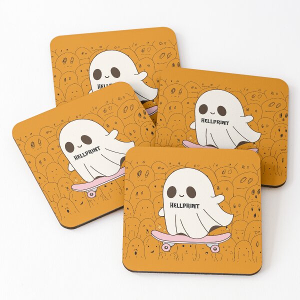 Item preview, HELLPRINT GHOST FUNNY ANIMATED STYLE designed and sold by SheGoingUP.