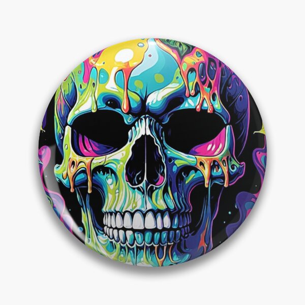 Item preview, Psychedelic Skull 1 designed and sold by George Hutton Hunter.