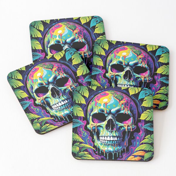 Item preview, Psychedelic Skull 1 designed and sold by George Hutton Hunter.