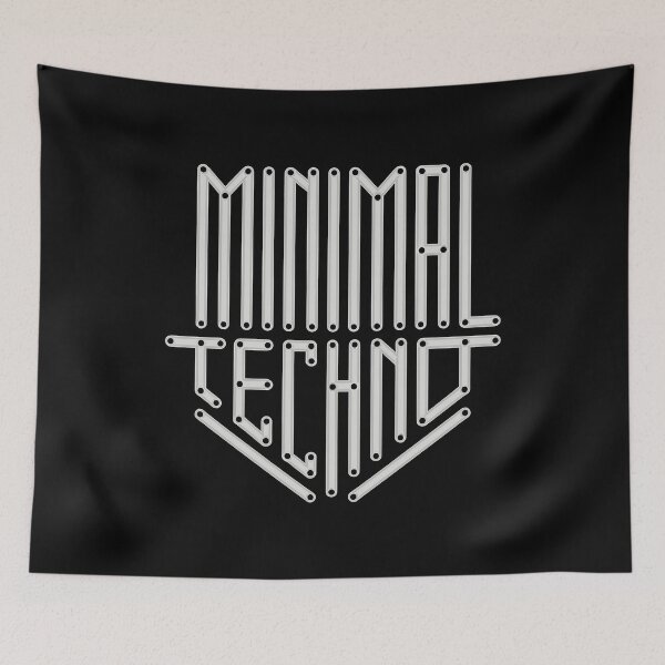 Item preview, Minimal Techno DJ  – Clean & Sleek Design for Techno Lovers designed and sold by paulo silveira.
