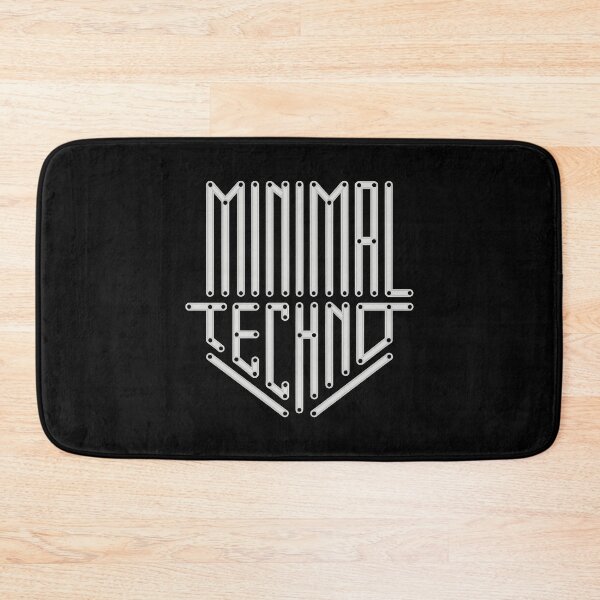 Item preview, Minimal Techno DJ  – Clean & Sleek Design for Techno Lovers designed and sold by paulo silveira.