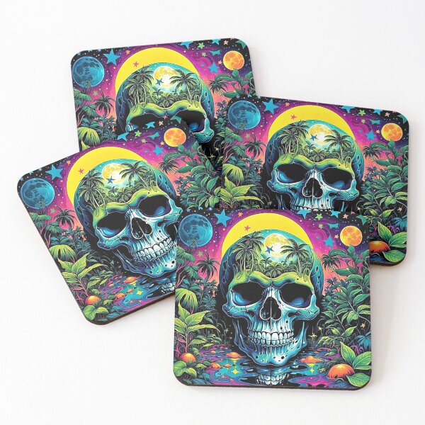 Item preview, Psychedelic Skull 2 designed and sold by George Hutton Hunter.